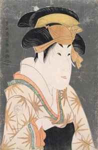 Segawa Kikunojo III (1751-1810) en el papel de Oshizu